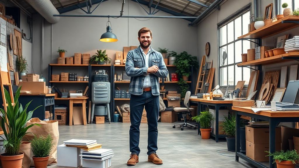 Business Owner / Founder at work — Images and Photos created by jobs-rank.com