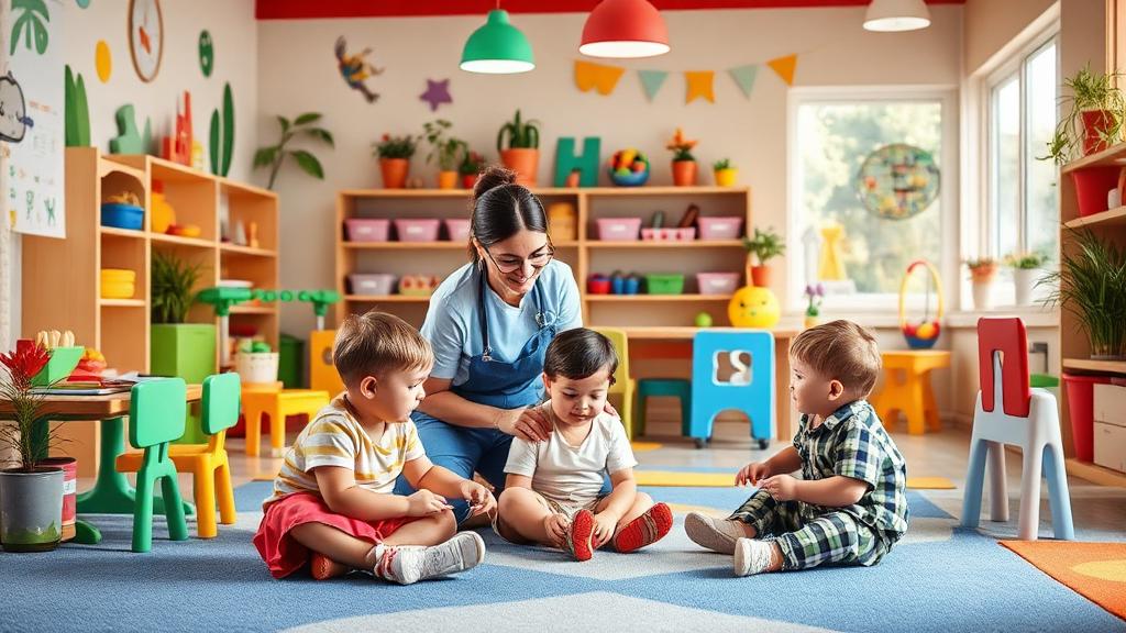 Childcare Educator at work — Images and Photos created by jobs-rank.com