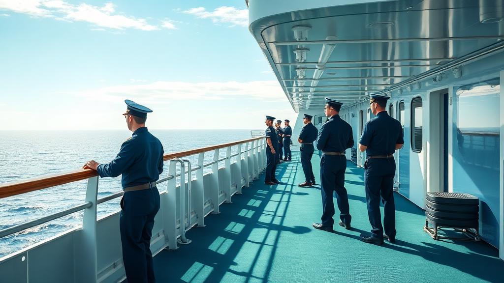 Cruise Ship Crew at work — Images and Photos created by jobs-rank.com