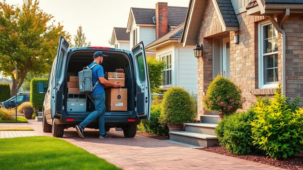 Delivery Driver at work — Images and Photos created by jobs-rank.com