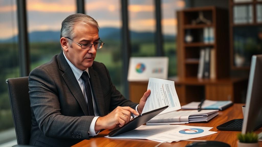 Financial Controller at work — Images and Photos created by jobs-rank.com