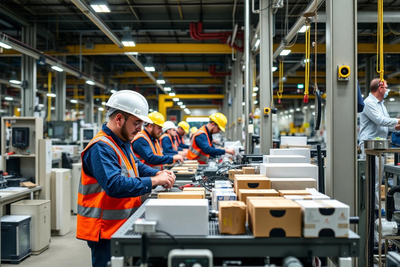 Factory Production Worker at work — Images and Photos created by jobs-rank.com