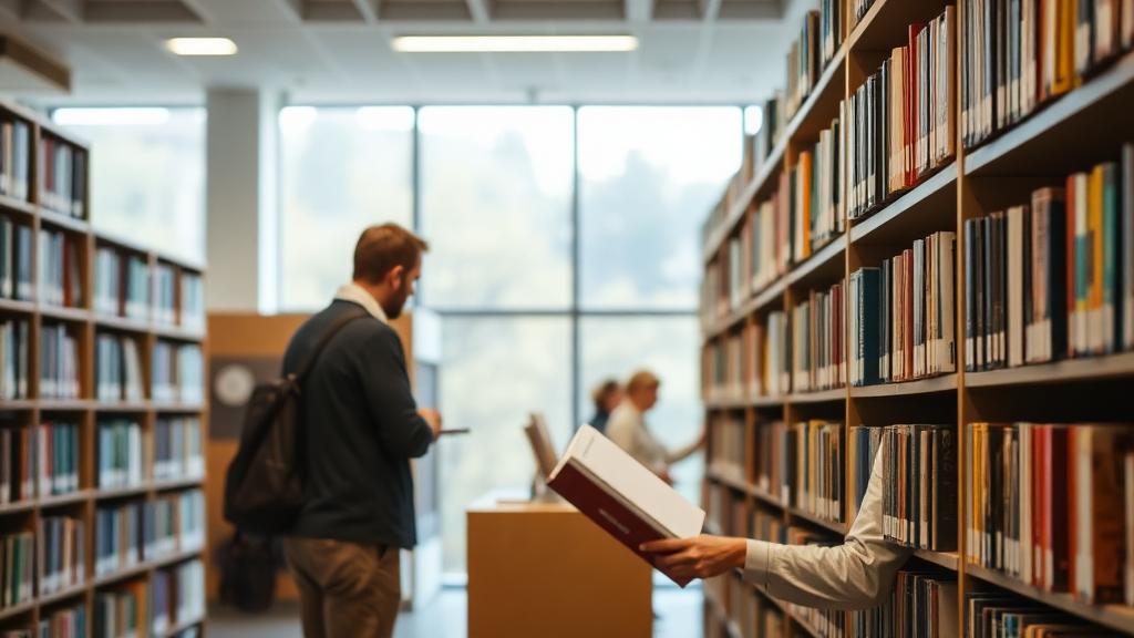 Librarian at work — Images and Photos created by jobs-rank.com