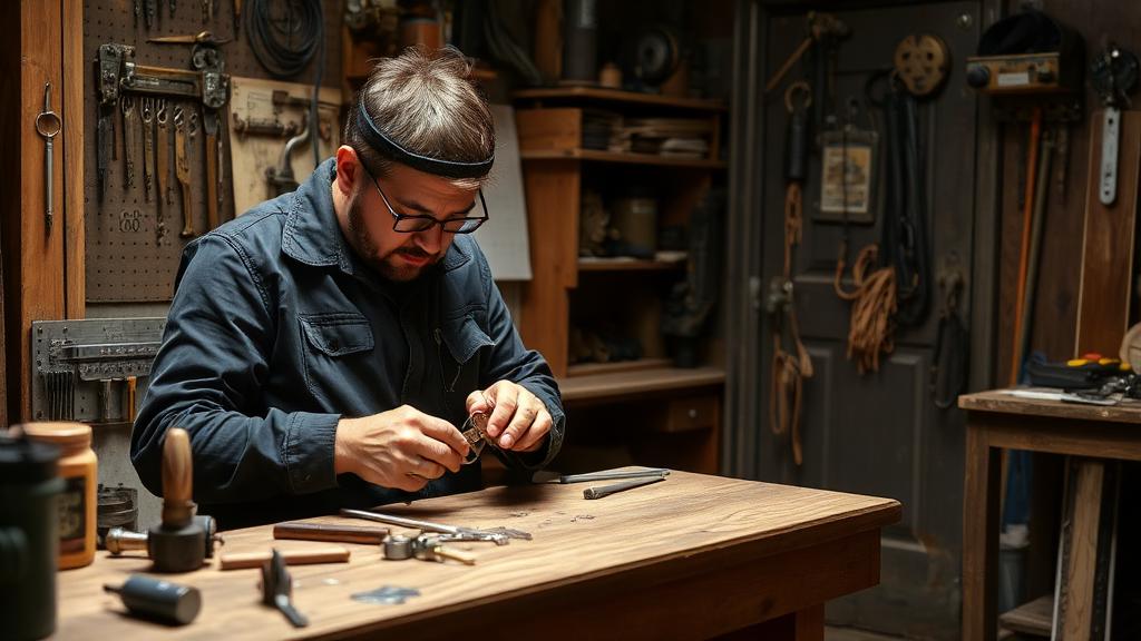 Locksmith at work — Images and Photos created by jobs-rank.com