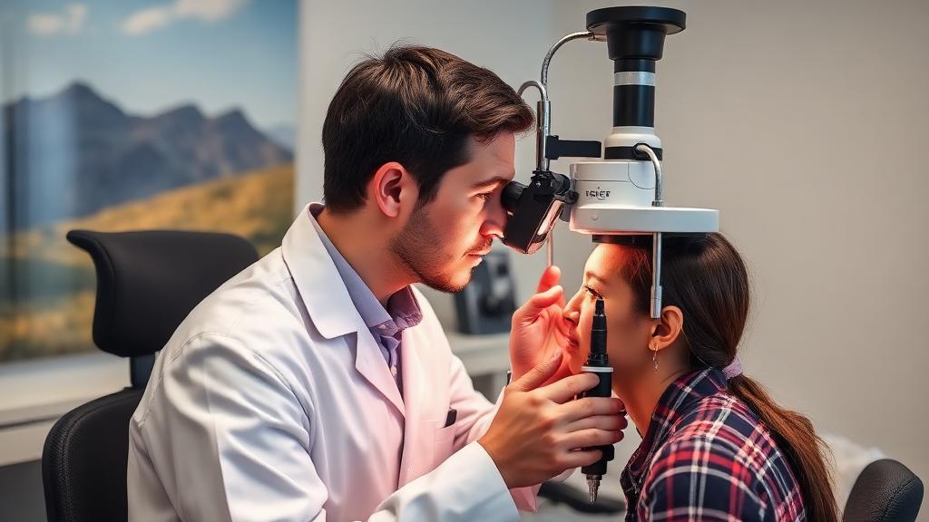 Ophthalmologist at work — Images and Photos created by jobs-rank.com