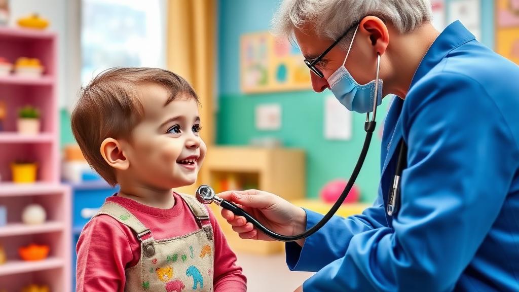 Paediatrician at work — Images and Photos created by jobs-rank.com