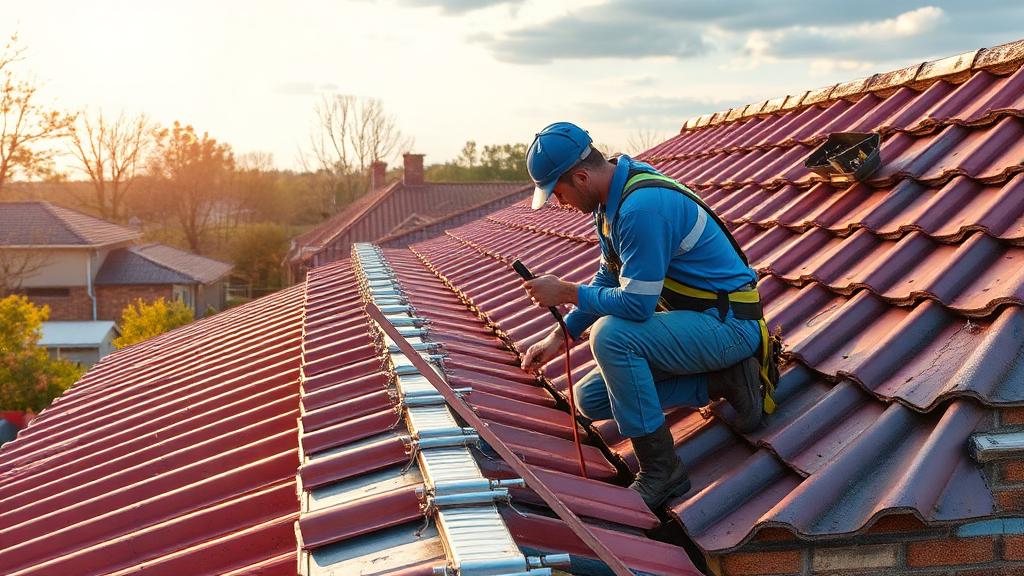 Roof Plumber at work — Images and Photos created by jobs-rank.com