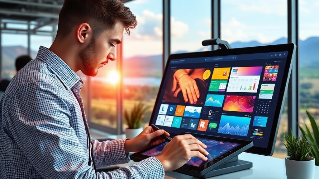 UI Designer at work — Images and Photos created by jobs-rank.com
